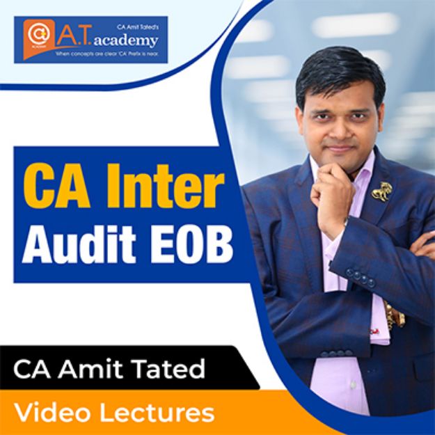 CA Inter Audit EOB Pendrive Classes By CA Amit Tated