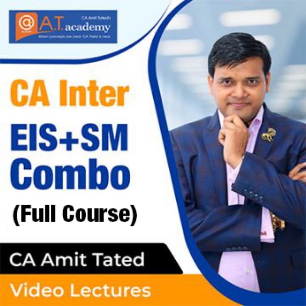 CA Inter EIS SM Pendrive Classes by CA Amit Tated (Full Course)
