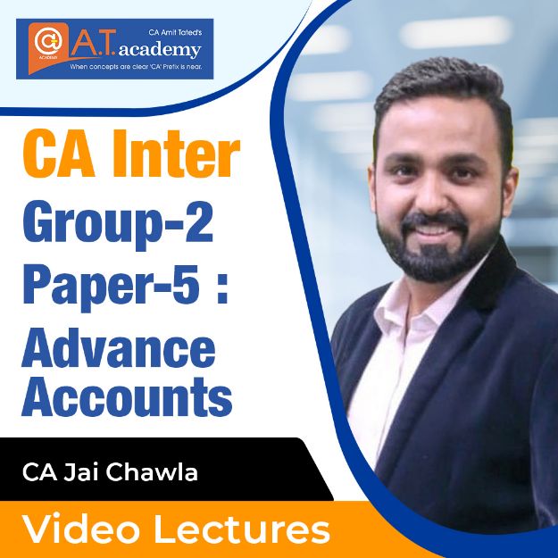Picture of CA Inter -Paper-5: Advance Accounts by CA Jai Chawla