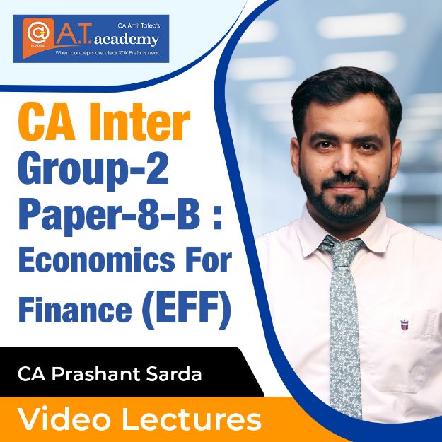 Picture of CA Inter-Paper-8-B: Economics For Finance(EFF) by CA PRASHANT SARDA