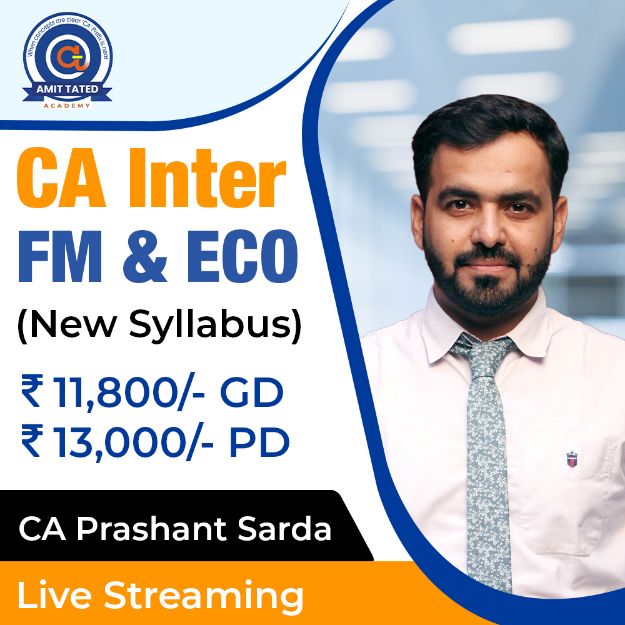 Picture of Combo : CA Inter  FM & Eco Pendrive Classes & Video Lectures by CA Prashant Sarda
