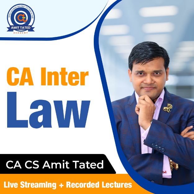 Picture of CA Inter Law  Live  Lectures By CA Amit Tated for Nov 2023 