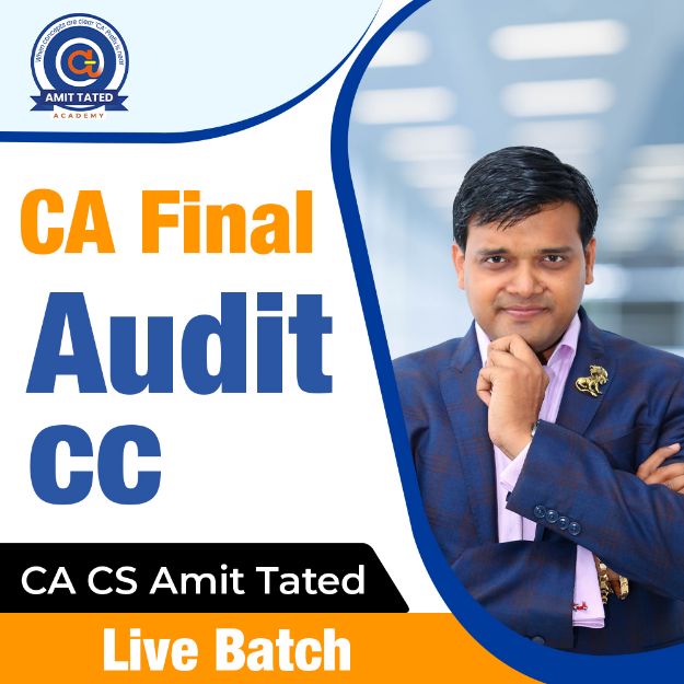 Picture of CA Final Audit Crash Course Live Streaming Batch By - CA CS Amit Tated 