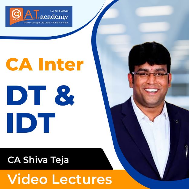 Picture of COMBO CA Inter Group -1 DT + IDT by CA Shiva Teja