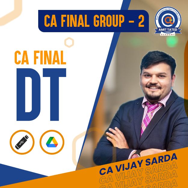 Picture of CA FINAL DT Pendrive Classes by CA Vijay Sarda