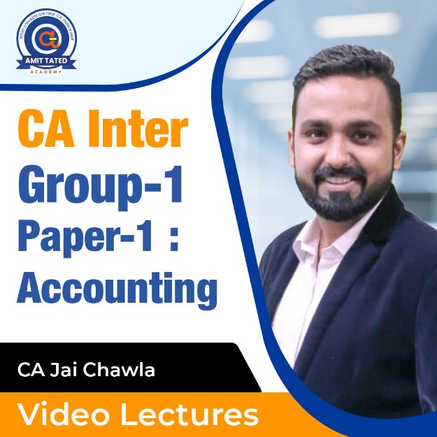 CA Inter Group 1 : Accounting Pendrive Classes by CA Jai Chawla