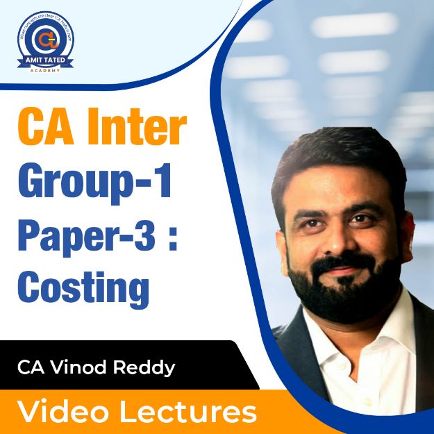 CA Inter Group 1 : Paper 3 Costing Pendrive Classes
