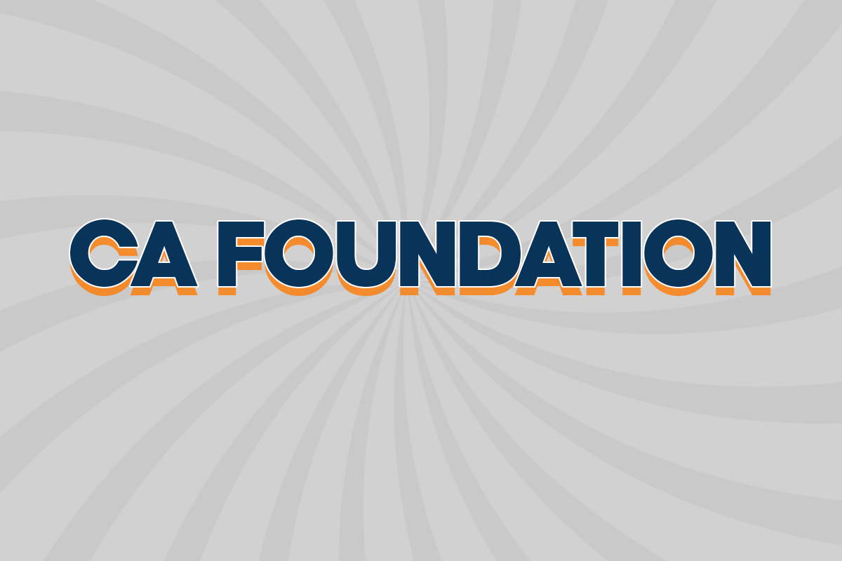 Picture for category CA FOUNDATION (NEW SYLLABUS)