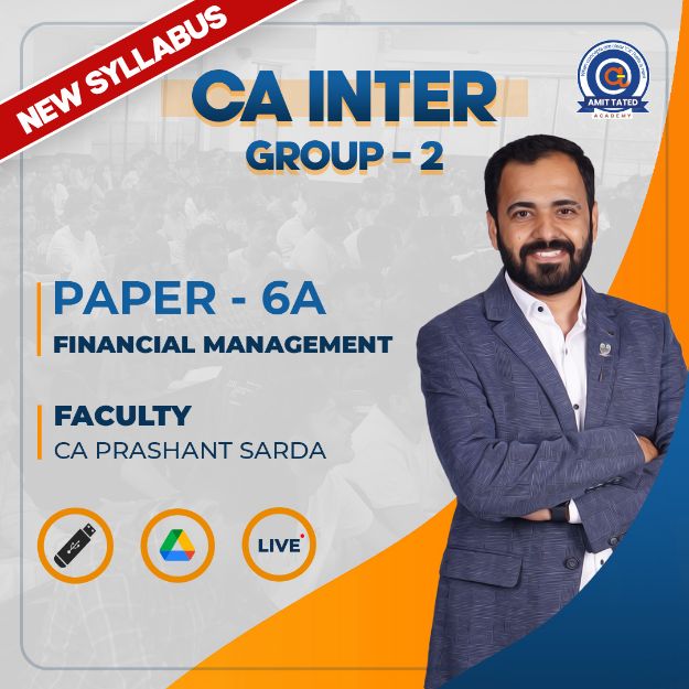 Paper-6A: Financial Management By CA PRASHANT SARDA