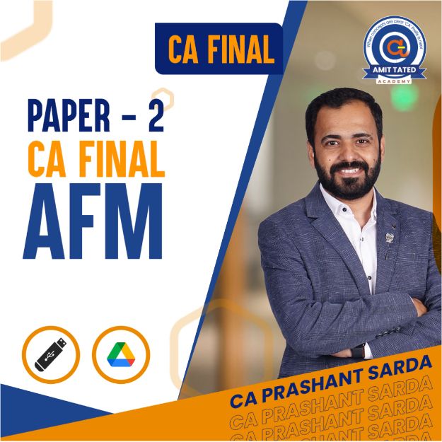 Paper-2 - AFM  By CA Prashant Sarda 