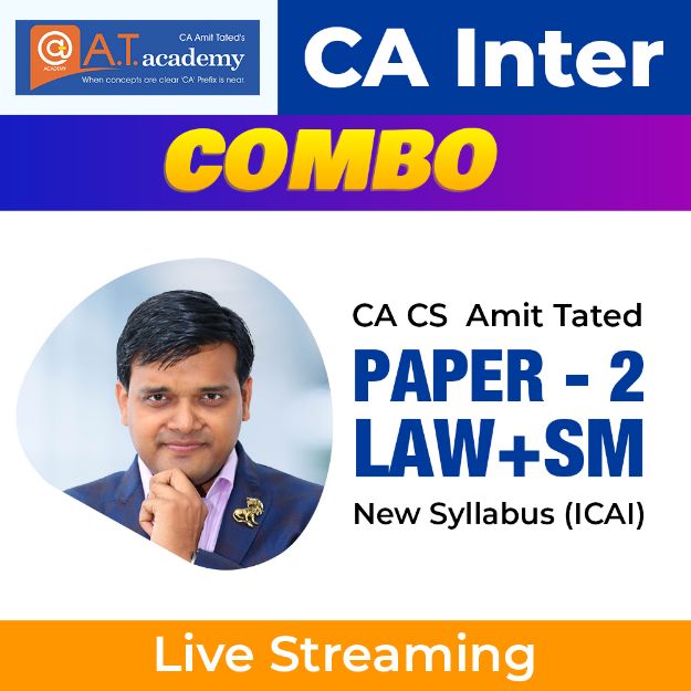 Picture of COMBO - LAW + SM by CA CS Amit Tated
