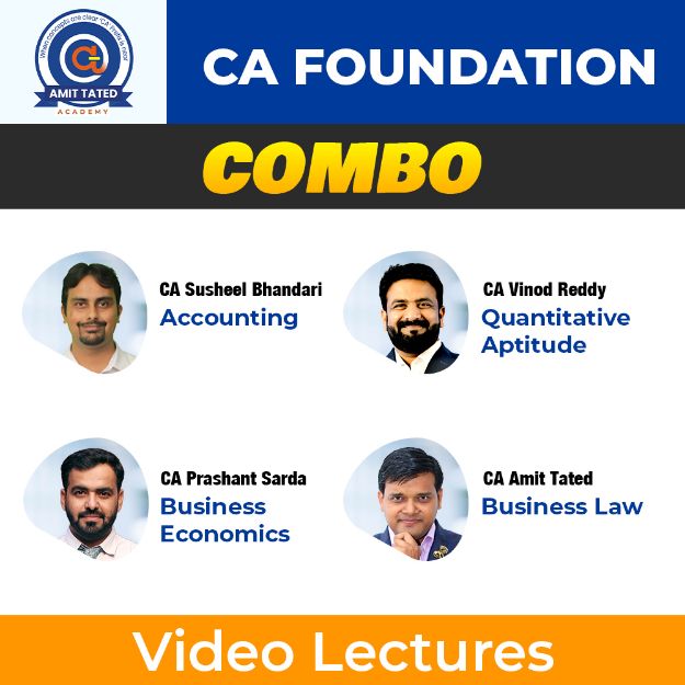 Picture of CA FOUNDATION NEW SYLLABUS FOR - JUNE/NOVEMBER 2024