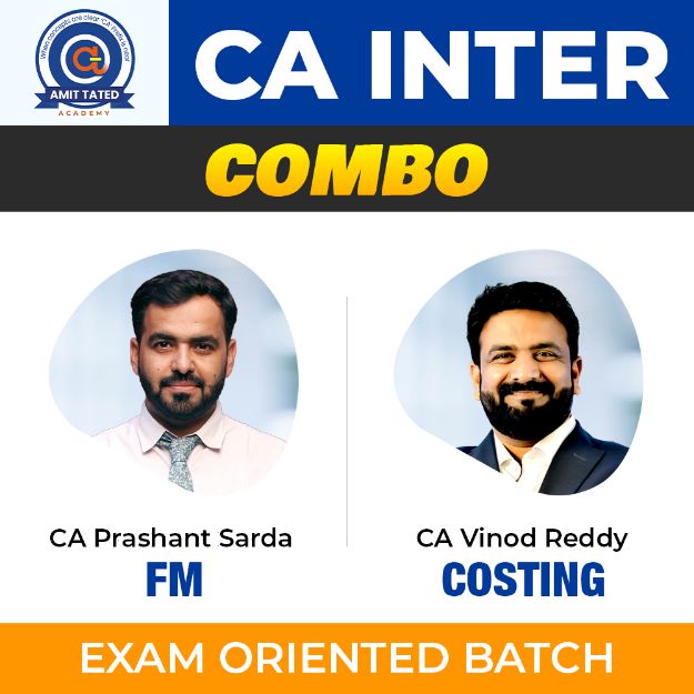 Picture of CA Inter- FM + COSTING EOB BY CA Prashant Sarda & CA Vinod Reddy