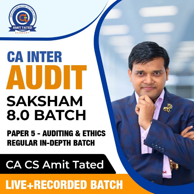 Picture of CA Inter Audit Saksham 8.0 Batch