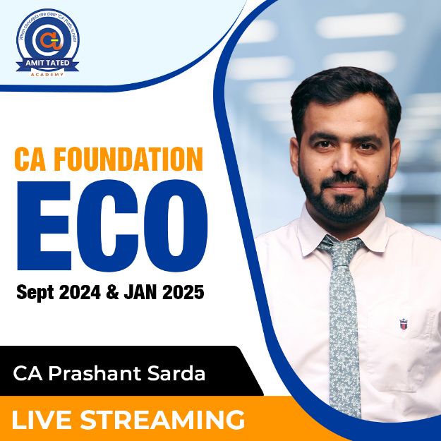 Picture of CA Foundation ECO By CA Prashant Sarda