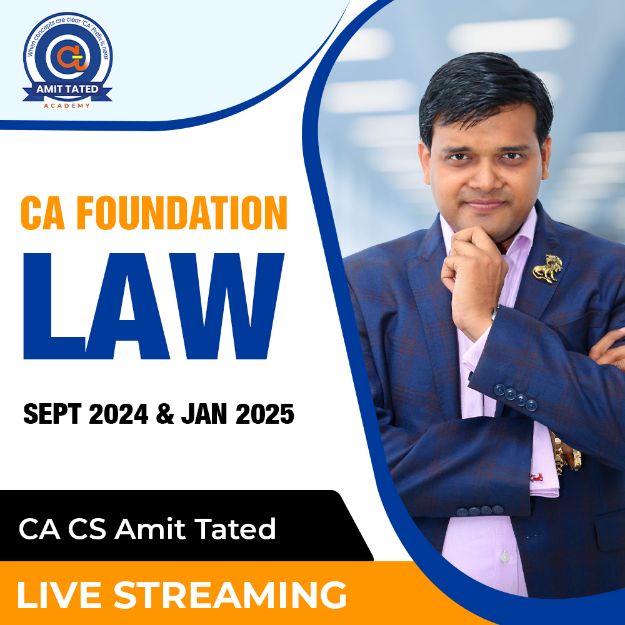 Picture of CA FOUNDATION LAW - SEP 2024 & JAN 2025 