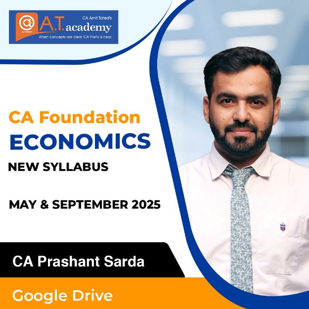 Picture of CA FOUNDATION ECONOMICS FOR MAY & SEPTEMBER 2025 EXAMS