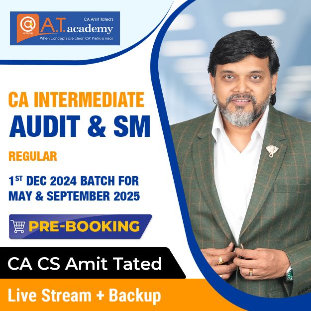 Picture of CA INTERMEDIATE AUDIT & SM FOR MAY & SEPTEMBER 2025 