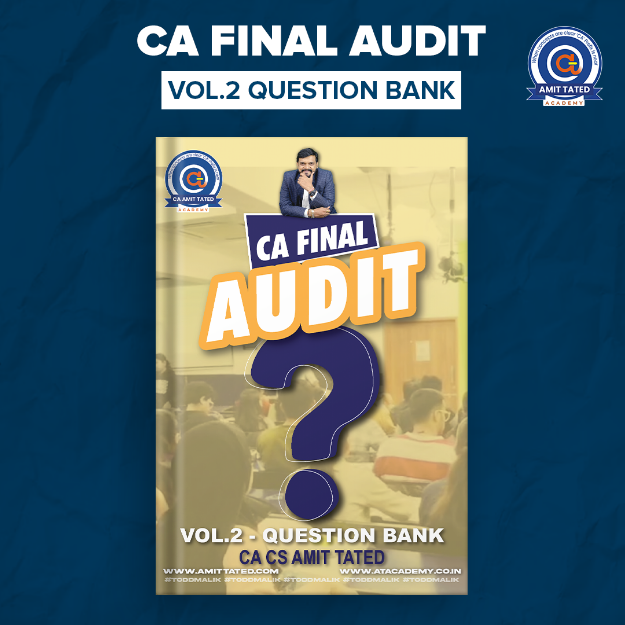 Picture of CA FINAL AUDIT VOL.2 QUESTION BANK BY CA AMIT TATED