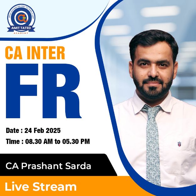 Picture of CA INTER  FM  FULL ENGLISH BATCH BY CA PRASHANT SARDA