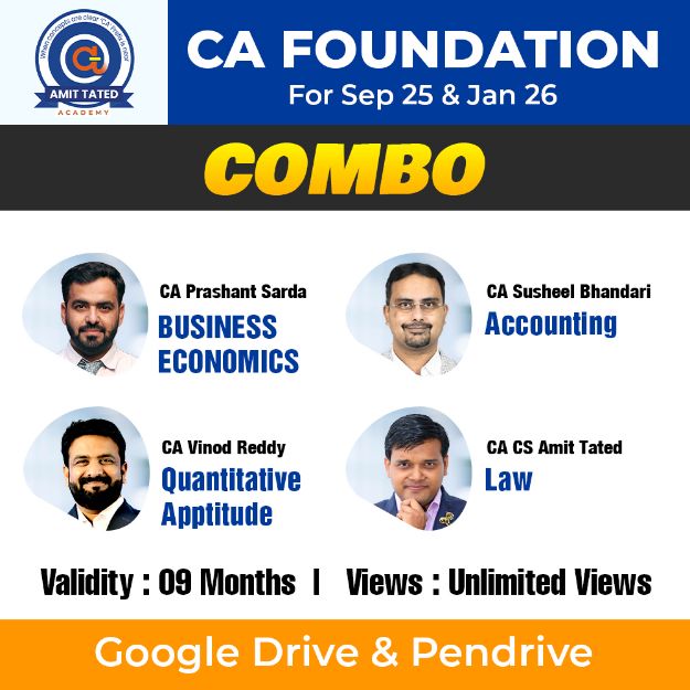 Picture of CA Foundation Combo For May 26
