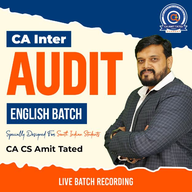 Picture of CA Inter Audit English Batch By CA CS Amit Tated