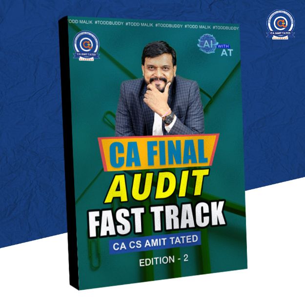 Picture of CA Final Audit Fast Track (Edition 2) By CA CS Amit Tated