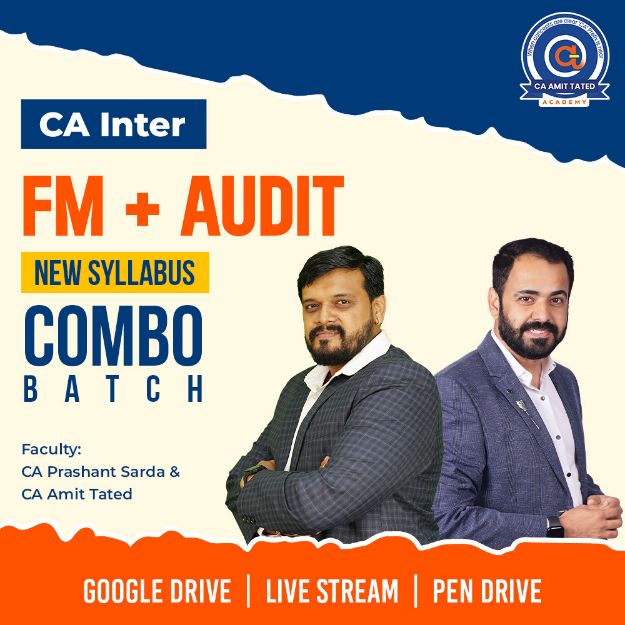 Picture of CA Inter FM + Audit for Jan 2027 & May 2027