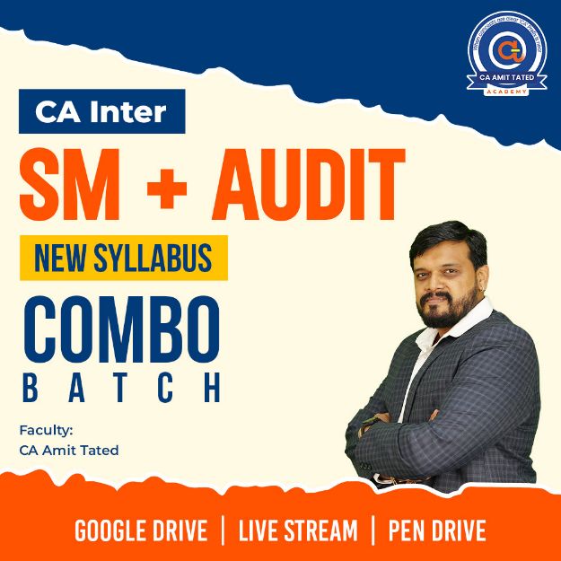 Picture of CA Inter SM + Audit for  Jan 2027 & May 2027
