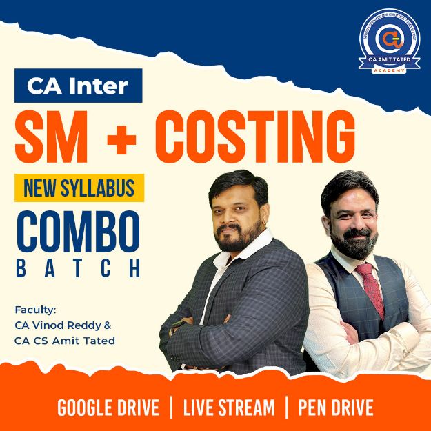 Picture of CA Inter SM + Costing for Jan 2027 & May 2027