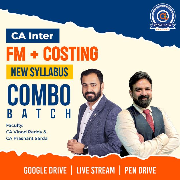 Picture of CA Inter FM + Costing for Jan 2027 & May 2027