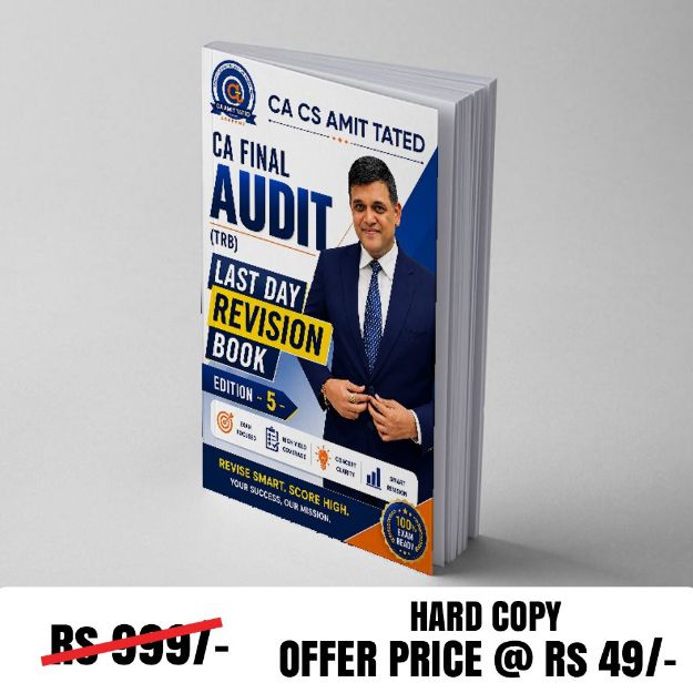 Picture of CA Final Audit (TRB) - ( Last Day Revision Book )